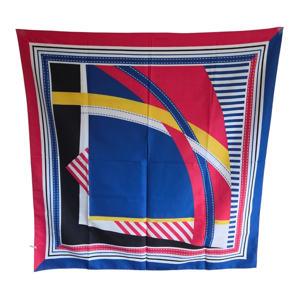 Avon Multicolor Geometric Scarf